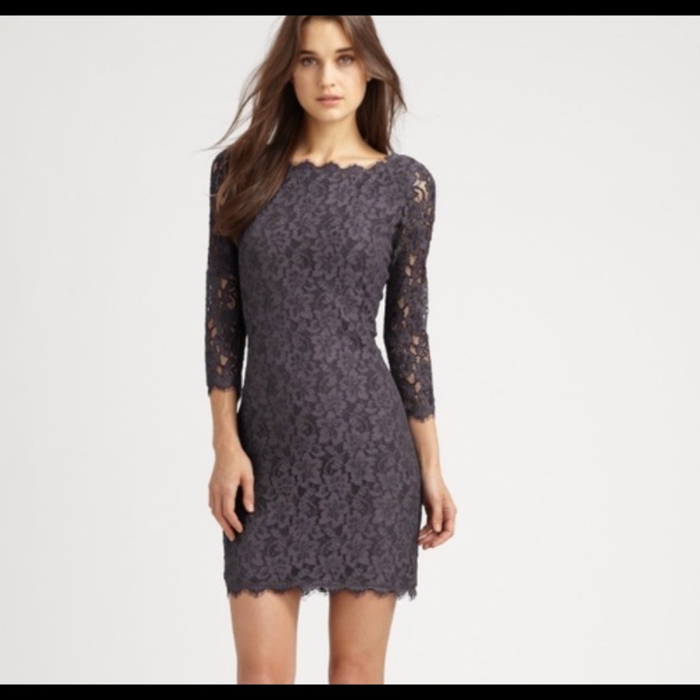 DVF Zarita Lace Dress Size 4